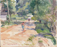 9 Stockyard, South Australia Oil on board 9x12 inches